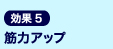 効果5筋力アップ