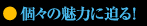 個々の魅力に迫る！