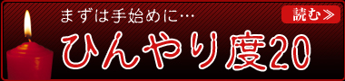 まずは手始めに… ひんやり度20読む≫