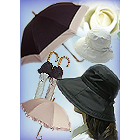 Rose Blanc（ロサブラン）晴雨兼用日傘・帽子