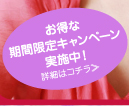 お得な期間限定キャンペーン実施中！ 詳細はコチラ≫