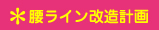 腰ライン改造計画